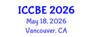 International Conference on Chemical and Biochemical Engineering (ICCBE) May 18, 2026 - Vancouver, Canada International Conference on Chemical and Biochemical Engineering (ICCBE) May 18, 2026 - Vancouver, Canada