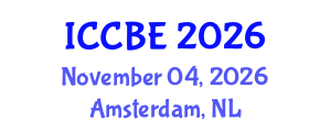 International Conference on Chemical and Biochemical Engineering (ICCBE) November 04, 2026 - Amsterdam, Netherlands International Conference on Chemical and Biochemical Engineering (ICCBE) November 04, 2026 - Amsterdam, Netherlands