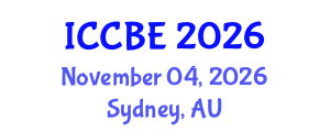 International Conference on Chemical and Biochemical Engineering (ICCBE) November 04, 2026 - Sydney, Australia International Conference on Chemical and Biochemical Engineering (ICCBE) November 04, 2026 - Sydney, Australia