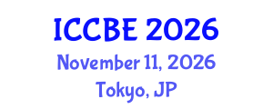 International Conference on Chemical and Biochemical Engineering (ICCBE) November 11, 2026 - Tokyo, Japan International Conference on Chemical and Biochemical Engineering (ICCBE) November 11, 2026 - Tokyo, Japan