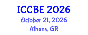 International Conference on Chemical and Biochemical Engineering (ICCBE) October 21, 2026 - Athens, Greece International Conference on Chemical and Biochemical Engineering (ICCBE) October 21, 2026 - Athens, Greece