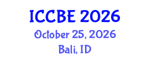 International Conference on Chemical and Biochemical Engineering (ICCBE) October 25, 2026 - Bali, Indonesia