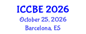 International Conference on Chemical and Biochemical Engineering (ICCBE) October 25, 2026 - Barcelona, Spain