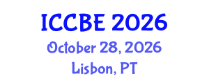 International Conference on Chemical and Biochemical Engineering (ICCBE) October 28, 2026 - Lisbon, Portugal