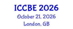 International Conference on Chemical and Biochemical Engineering (ICCBE) October 21, 2026 - London, United Kingdom