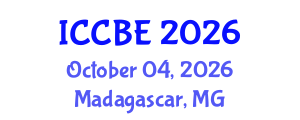 International Conference on Chemical and Biochemical Engineering (ICCBE) October 04, 2026 - Madagascar, Madagascar International Conference on Chemical and Biochemical Engineering (ICCBE) October 04, 2026 - Madagascar, Madagascar