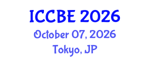 International Conference on Chemical and Biochemical Engineering (ICCBE) October 07, 2026 - Tokyo, Japan International Conference on Chemical and Biochemical Engineering (ICCBE) October 07, 2026 - Tokyo, Japan