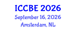 International Conference on Chemical and Biochemical Engineering (ICCBE) September 16, 2026 - Amsterdam, Netherlands International Conference on Chemical and Biochemical Engineering (ICCBE) September 16, 2026 - Amsterdam, Netherlands