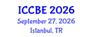 International Conference on Chemical and Biochemical Engineering (ICCBE) September 27, 2026 - Istanbul, Turkey International Conference on Chemical and Biochemical Engineering (ICCBE) September 27, 2026 - Istanbul, Turkey