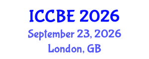 International Conference on Chemical and Biochemical Engineering (ICCBE) September 23, 2026 - London, United Kingdom