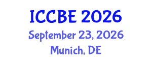 International Conference on Chemical and Biochemical Engineering (ICCBE) September 23, 2026 - Munich, Germany International Conference on Chemical and Biochemical Engineering (ICCBE) September 23, 2026 - Munich, Germany