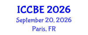 International Conference on Chemical and Biochemical Engineering (ICCBE) September 20, 2026 - Paris, France