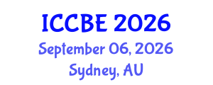 International Conference on Chemical and Biochemical Engineering (ICCBE) September 06, 2026 - Sydney, Australia International Conference on Chemical and Biochemical Engineering (ICCBE) September 06, 2026 - Sydney, Australia