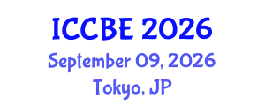 International Conference on Chemical and Biochemical Engineering (ICCBE) September 09, 2026 - Tokyo, Japan International Conference on Chemical and Biochemical Engineering (ICCBE) September 09, 2026 - Tokyo, Japan