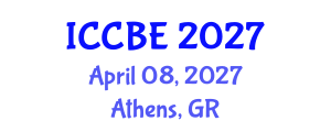 International Conference on Chemical and Biochemical Engineering (ICCBE) April 08, 2027 - Athens, Greece International Conference on Chemical and Biochemical Engineering (ICCBE) April 08, 2027 - Athens, Greece