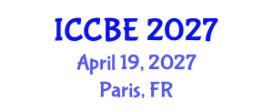International Conference on Chemical and Biochemical Engineering (ICCBE) April 19, 2027 - Paris, France International Conference on Chemical and Biochemical Engineering (ICCBE) April 19, 2027 - Paris, France