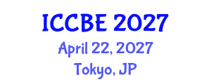 International Conference on Chemical and Biochemical Engineering (ICCBE) April 22, 2027 - Tokyo, Japan International Conference on Chemical and Biochemical Engineering (ICCBE) April 22, 2027 - Tokyo, Japan