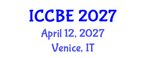 International Conference on Chemical and Biochemical Engineering (ICCBE) April 12, 2027 - Venice, Italy International Conference on Chemical and Biochemical Engineering (ICCBE) April 12, 2027 - Venice, Italy