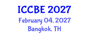 International Conference on Chemical and Biochemical Engineering (ICCBE) February 04, 2027 - Bangkok, Thailand International Conference on Chemical and Biochemical Engineering (ICCBE) February 04, 2027 - Bangkok, Thailand