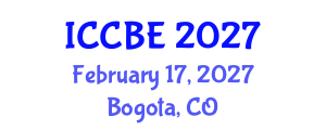 International Conference on Chemical and Biochemical Engineering (ICCBE) February 17, 2027 - Bogota, Colombia International Conference on Chemical and Biochemical Engineering (ICCBE) February 17, 2027 - Bogota, Colombia