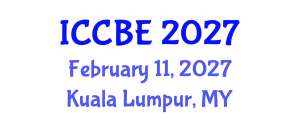 International Conference on Chemical and Biochemical Engineering (ICCBE) February 11, 2027 - Kuala Lumpur, Malaysia International Conference on Chemical and Biochemical Engineering (ICCBE) February 11, 2027 - Kuala Lumpur, Malaysia
