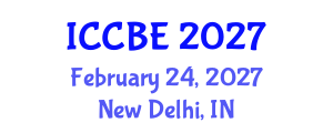 International Conference on Chemical and Biochemical Engineering (ICCBE) February 24, 2027 - New Delhi, India International Conference on Chemical and Biochemical Engineering (ICCBE) February 24, 2027 - New Delhi, India