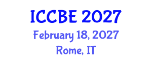 International Conference on Chemical and Biochemical Engineering (ICCBE) February 18, 2027 - Rome, Italy International Conference on Chemical and Biochemical Engineering (ICCBE) February 18, 2027 - Rome, Italy