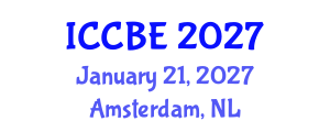 International Conference on Chemical and Biochemical Engineering (ICCBE) January 21, 2027 - Amsterdam, Netherlands International Conference on Chemical and Biochemical Engineering (ICCBE) January 21, 2027 - Amsterdam, Netherlands