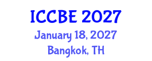 International Conference on Chemical and Biochemical Engineering (ICCBE) January 18, 2027 - Bangkok, Thailand