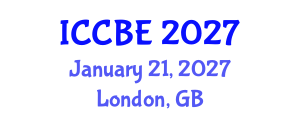 International Conference on Chemical and Biochemical Engineering (ICCBE) January 21, 2027 - London, United Kingdom International Conference on Chemical and Biochemical Engineering (ICCBE) January 21, 2027 - London, United Kingdom
