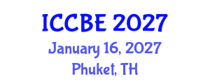 International Conference on Chemical and Biochemical Engineering (ICCBE) January 16, 2027 - Phuket, Thailand