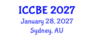 International Conference on Chemical and Biochemical Engineering (ICCBE) January 28, 2027 - Sydney, Australia International Conference on Chemical and Biochemical Engineering (ICCBE) January 28, 2027 - Sydney, Australia