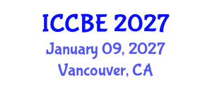 International Conference on Chemical and Biochemical Engineering (ICCBE) January 09, 2027 - Vancouver, Canada