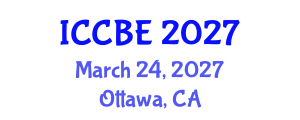 International Conference on Chemical and Biochemical Engineering (ICCBE) March 24, 2027 - Ottawa, Canada