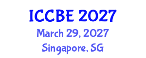 International Conference on Chemical and Biochemical Engineering (ICCBE) March 29, 2027 - Singapore, Singapore International Conference on Chemical and Biochemical Engineering (ICCBE) March 29, 2027 - Singapore, Singapore