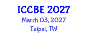 International Conference on Chemical and Biochemical Engineering (ICCBE) March 03, 2027 - Taipei, Taiwan International Conference on Chemical and Biochemical Engineering (ICCBE) March 03, 2027 - Taipei, Taiwan