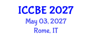 International Conference on Chemical and Biochemical Engineering (ICCBE) May 03, 2027 - Rome, Italy International Conference on Chemical and Biochemical Engineering (ICCBE) May 03, 2027 - Rome, Italy