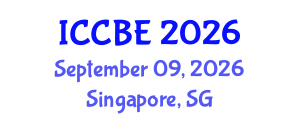 International Conference on Chemical and Biological Engineering (ICCBE) September 09, 2026 - Singapore, Singapore