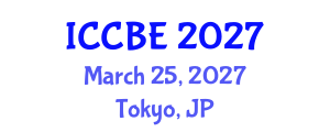 International Conference on Chemical and Biomedical Engineering (ICCBE) March 25, 2027 - Tokyo, Japan International Conference on Chemical and Biomedical Engineering (ICCBE) March 25, 2027 - Tokyo, Japan