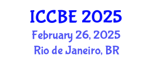 International Conference on Chemical and Bioprocess Engineering (ICCBE) February 26, 2025 - Rio de Janeiro, Brazil