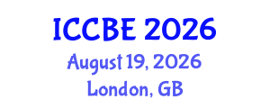 International Conference on Chemical and Bioprocess Engineering (ICCBE) August 19, 2026 - London, United Kingdom