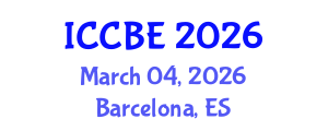 International Conference on Chemical and Bioprocess Engineering (ICCBE) March 04, 2026 - Barcelona, Spain