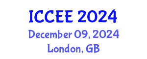 International Conference on Chemical and Environmental Engineering (ICCEE) December 09, 2024 - London, United Kingdom