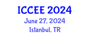 International Conference on Chemical and Environmental Engineering (ICCEE) June 27, 2024 - Istanbul, Turkey