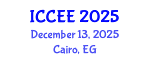 International Conference on Chemical and Environmental Engineering (ICCEE) December 13, 2025 - Cairo, Egypt