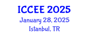 International Conference on Chemical and Environmental Engineering (ICCEE) January 28, 2025 - Istanbul, Turkey
