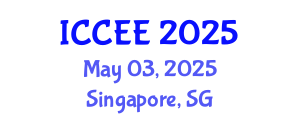 International Conference on Chemical and Environmental Engineering (ICCEE) May 03, 2025 - Singapore, Singapore