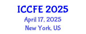 International Conference on Chemical and Food Engineering (ICCFE) April 17, 2025 - New York, United States