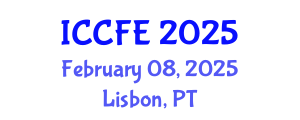 International Conference on Chemical and Food Engineering (ICCFE) February 08, 2025 - Lisbon, Portugal