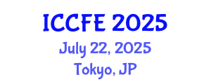 International Conference on Chemical and Food Engineering (ICCFE) July 22, 2025 - Tokyo, Japan